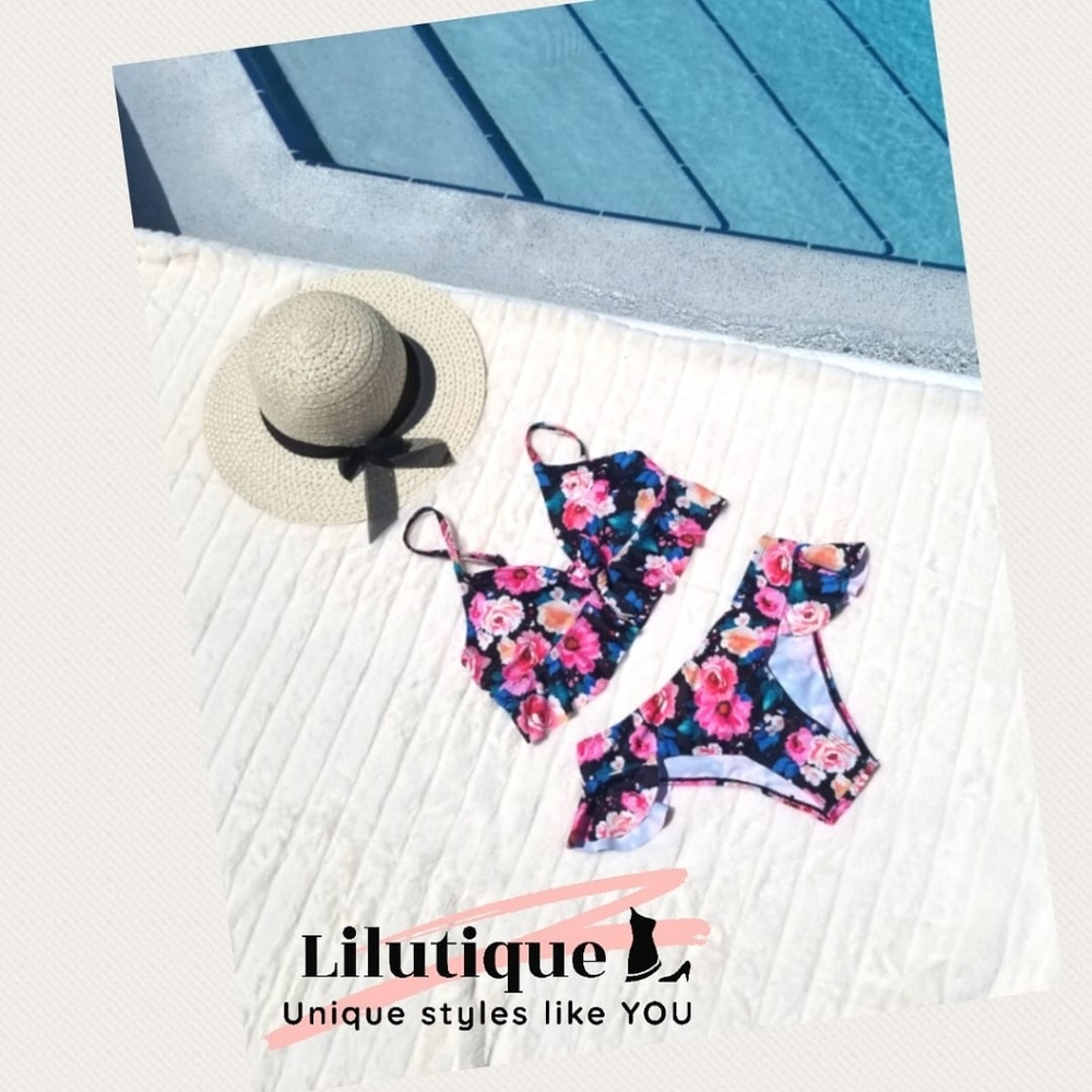 Floral Bikini Swimsuit